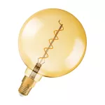 Lampa VINTAGE 1906 dim CL GLOBE200 Filament szkło przezroczyste GOLD 28 dim 5W 820 E27