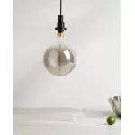 Lampa VINTAGE 1906 dim CL GLOBE200 Filament szkło przezroczyste SMOKE 12 dim 5W 818 E27