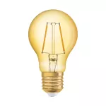 Lampa VINTAGE 1906 CL A Filament szkło przezroczyste GOLD 22 non-dim 2,5W 824 E27