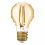 Lampa VINTAGE 1906 CL A Filament szkło przezroczyste GOLD 50 non-dim 6,5W 824 E27