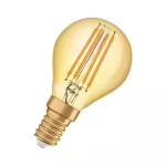 Lampa VINTAGE 1906 CL P Filament szkło przezroczyste GOLD 35 non-dim 4W 825 E14