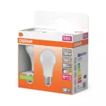 Lampa LED Retrofit RGBW lamps with remote control 9.4W 827 Frosted E27