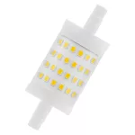 Lampa LED LINE 78mm 75D 9,5W/827 230V R7S 6X1