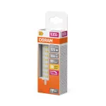 Lampa LED LINE 118mm 125D 16W/827 230V R7S 6X1
