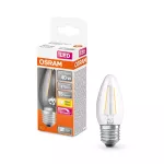 Lampa LED Retrofit CLASSIC B DIM 4.8W 827 Clear E27