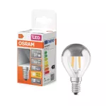 Lampa LED STAR CL P Filament szkło przezroczyste Mirror Silver 34 non-dim 4W 827 E14