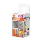 Lampa LED STAR CL P Filament szkło przezroczyste Mirror Silver 34 non-dim 4W 827 E14