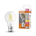 Lampa LED Retrofit CLASSIC A DIM 7W 827 Clear B22d