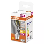 Lampa LED Retrofit CLASSIC A DIM 7W 827 Clear B22d