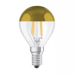 Lampa LED STAR CL P Filament szkło przezroczyste Mirror Gold 37 non-dim 4W 827 E14
