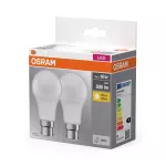 Lampa LED BASE CLASSIC A 8W 827 Frosted B22d