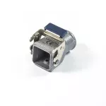 EMAS Pokrywa metalowa pusta, 5 pin, 10 A, górne przyłączenie, ręczne zamknięcie - metalowe