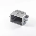 EMAS Pokrywa metalowa, pusta, 6 pin, 16 A, boczne przyłączenie