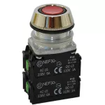 PROMET Przycisk NEF30-UKX3Y czerwony