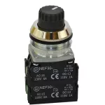 PROMET Przycisk NEF30-WR2XY czarny