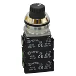 PROMET Przycisk NEF30-WR3X3Y czarny