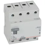 WYŁĄCZNIK RÓŻNICOWOPRĄDOWY RX3 4P 25A 30MA TYP AC