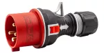 Wtyczka Przenośna Prosta WPP 16/4 Wtyczka 16A/400V 3P+Z PREMIUM BLACK