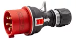 Wtyczka Przenośna Prosta WPP 32/5 Wtyczka 32A/400V 3P+N+Z PREMIUM BLACK