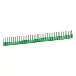 KOŃCÓWKA TULEJKOWA Z KOŁNIERZEM IZOL. 0,34MM2 DOSTARCZANA W PASKACH - ZIELONA