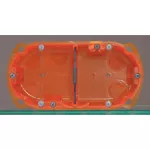 BATIBOX PUSZKA PODWÓJNA DOSTOSWANA DO KAŻDEJ ŚCIANY 40 MM