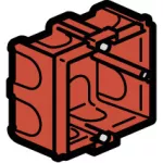BATIBOX PUSZKA POJEDYNCZA - ŚCIANY MUROWANE DO ŁĄCZENIA W PUSZKI WIELOKROTNE 50 MM