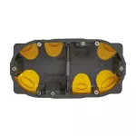 ECOBATIBOX PUSZKA PODWÓJNA DO KARTON-GIPSU Z MEMBRANĄ 40 MM