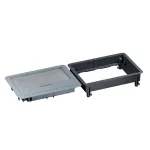 Puszka rewizyjna do podłóg technicznych, 203x286 mm, z pokrywą standardową z tworzywa, obciąż. 3 kN