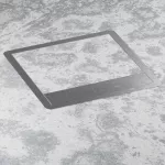 Puszka do podłóg betonowych, o pojemności 24 modułów (22,5x45 mm) montowanych poziomo, z pokrywą standardową z metalu, obciąż. 4 kN