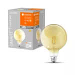 Lampa LED SMART+ WiFi CL Globe125 Gold DIM 53 6W/824 E27