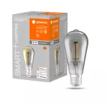 Lampa LED SMART+ WiFi CL Edison Smoke DIM 44 6W/825 E27