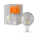 Lampa LED SMART+ WiFi CL Globe125 Smoke DIM 44 6W/825 E27