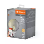 Lampa LED SMART+ WiFi CL Globe125 Smoke DIM 44 6W/825 E27