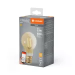 Lampa LED SMART WF A55D 6W/824 230V Filament szkło przezroczyste GDE27FS1LEDV