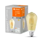 Lampa LED SMART WF E55D 6W/824 230V Filament szkło przezroczyste GDE27FS1LEDV
