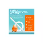 Lampa SMART WF LEDTUBE T8EM 1200 18W 865TWLEDV
