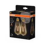 Lampa VINTAGE 1906 dim CLASSIC Edison Filament szkło przezroczyste GOLD 55 DIM 6.5W/824 E27 LEDVANCE