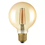Lampa VINTAGE 1906 dim CLASSIC GLOBE95 Filament szkło przezroczyste GOLD 55 DIM 6.5W/824 E27 LEDVANCE