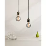 Lampa VINTAGE 1906 SMOKE 95 dim 7,8W/818 szkło przezroczyste E27