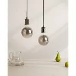 Lampa VINTAGE 1906 SMOKE 125 dim 7,8W/818 szkło przezroczyste E27