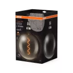 Lampa VINTAGE 1906 SMOKE 200 dim 4,8W/818 szkło przezroczyste E27