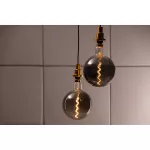Lampa VINTAGE 1906 SMOKE 200 dim 4,8W/818 szkło przezroczyste E27