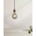 Lampa VINTAGE 1906 SMOKE 125 dim 11W/818 szkło przezroczyste E27