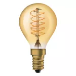Lampa VINTAGE 1906 CL P Filament szkło przezroczyste GOLD 25 dim 3,4W 824 E14