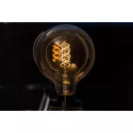 Lampa VINTAGE 1906 GOLD 125 dim 4,8W/822 szkło przezroczyste E27