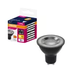 Lampa LED VALUE PAR16 50 36 4,5W/827 230V GU10 BK
