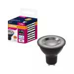 Lampa LED VALUE PAR16 80 36 6,9W/865 230V GU10 BK