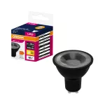 Lampa LED VALUE PAR16 80 120 6,9W/827 230V GU10 BK