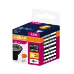 Lampa LED VALUE PAR16 80 120 6,9W/827 230V GU10 BK