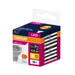 Lampa LED VALUE PAR16 80 90 6,9W/830 230V GU10 BK